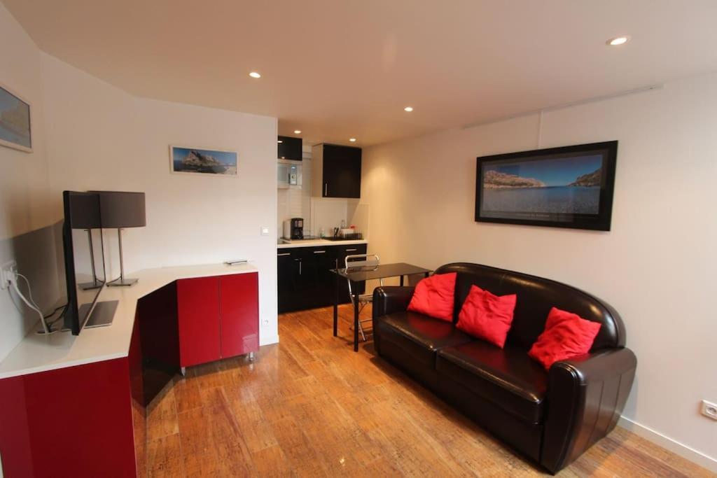Confortable Studio Carre D'Or 2Pers, Rez-De-Chaussee Marseilles Buitenkant foto
